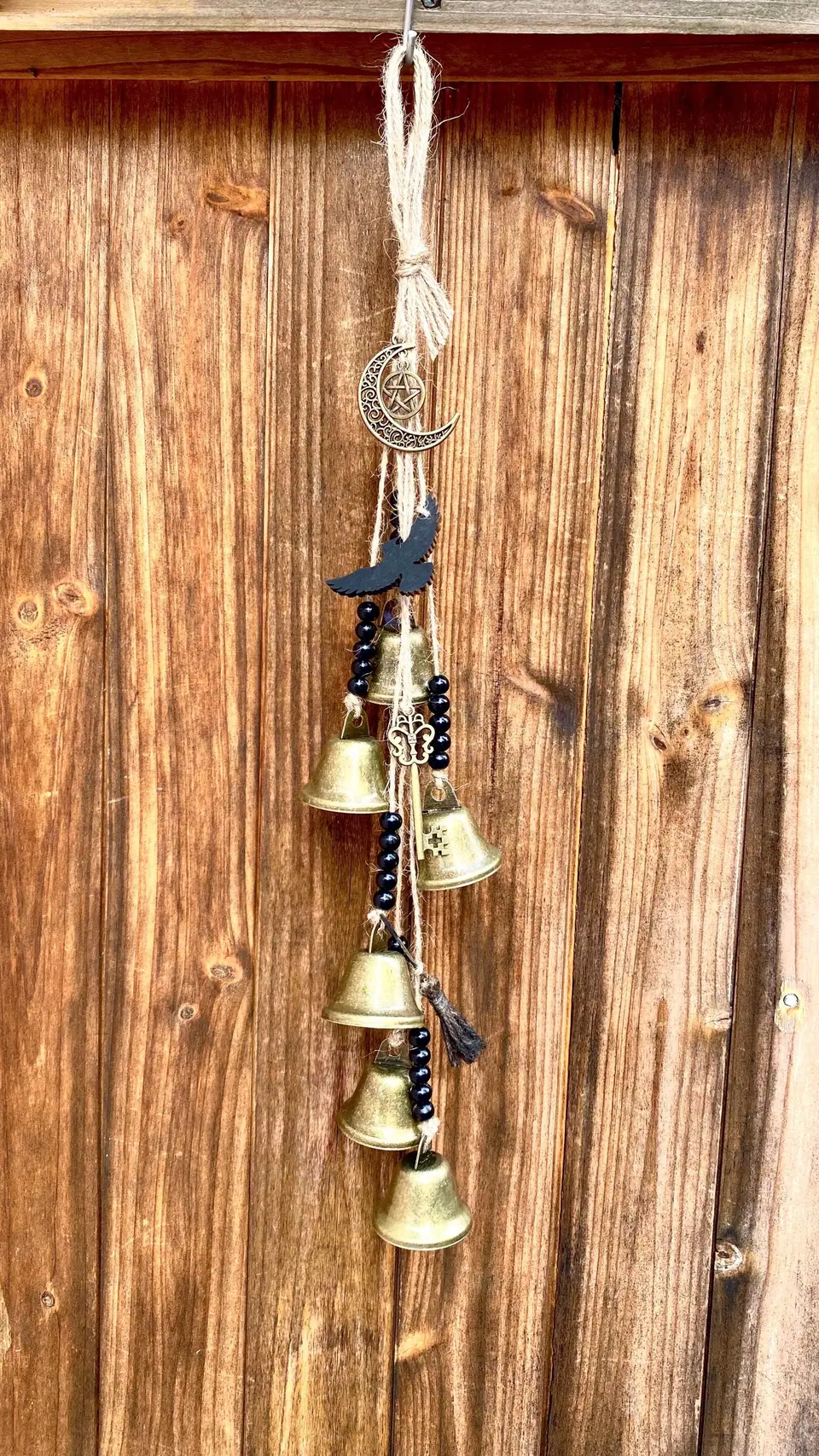 Wind chime “Hexenklang”. Chimes. Magic. Home protection. Wicca. Door pendant. Balcony decoration. Indoor design. Magic Halloween. Mystic