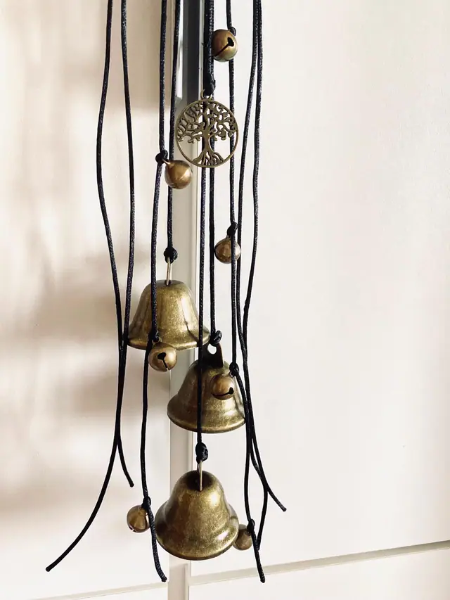 Door hangers for doors and door handles. Window and cabinet decorations. Home decorations. Home protection. Witch bells. Vintage. Witchy (photo 3)